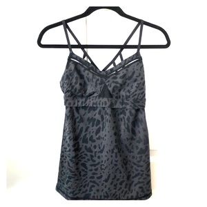 Lululemon animal print tank top